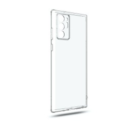 Capa de silicone macio com moldura de câmera para Samsung Galaxy Note 20 Ultra Transparente Capa de silicone macio com moldura de câmera para Samsung Galaxy Note 20 Ultra Transparente